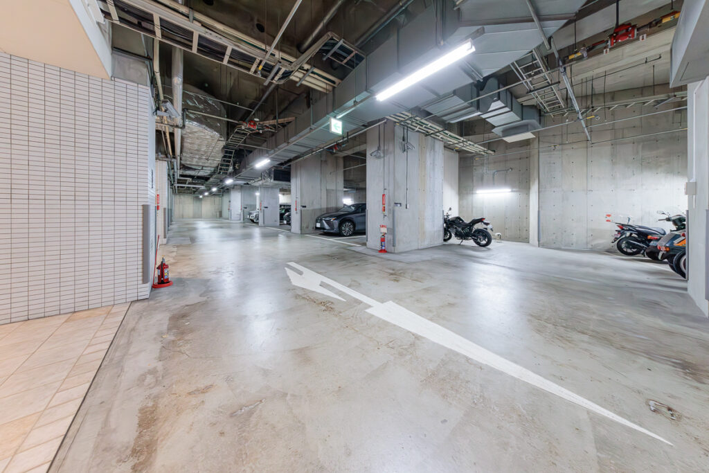 東京ツインパークスレフトウィング - 駐車場及び駐輪場の画像