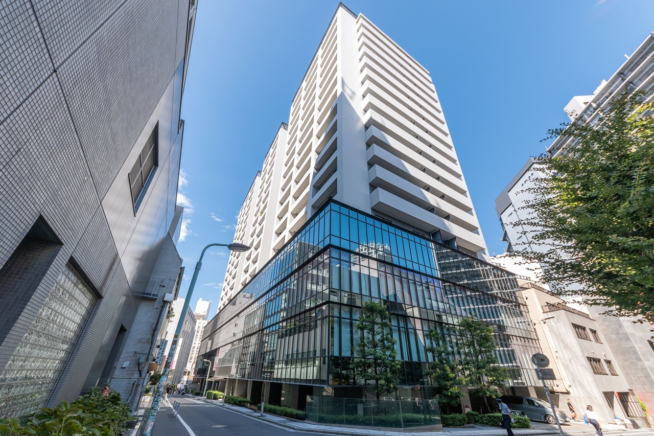 テラス渋谷美竹の外観写真（THE BRIDGE株式会社撮影）