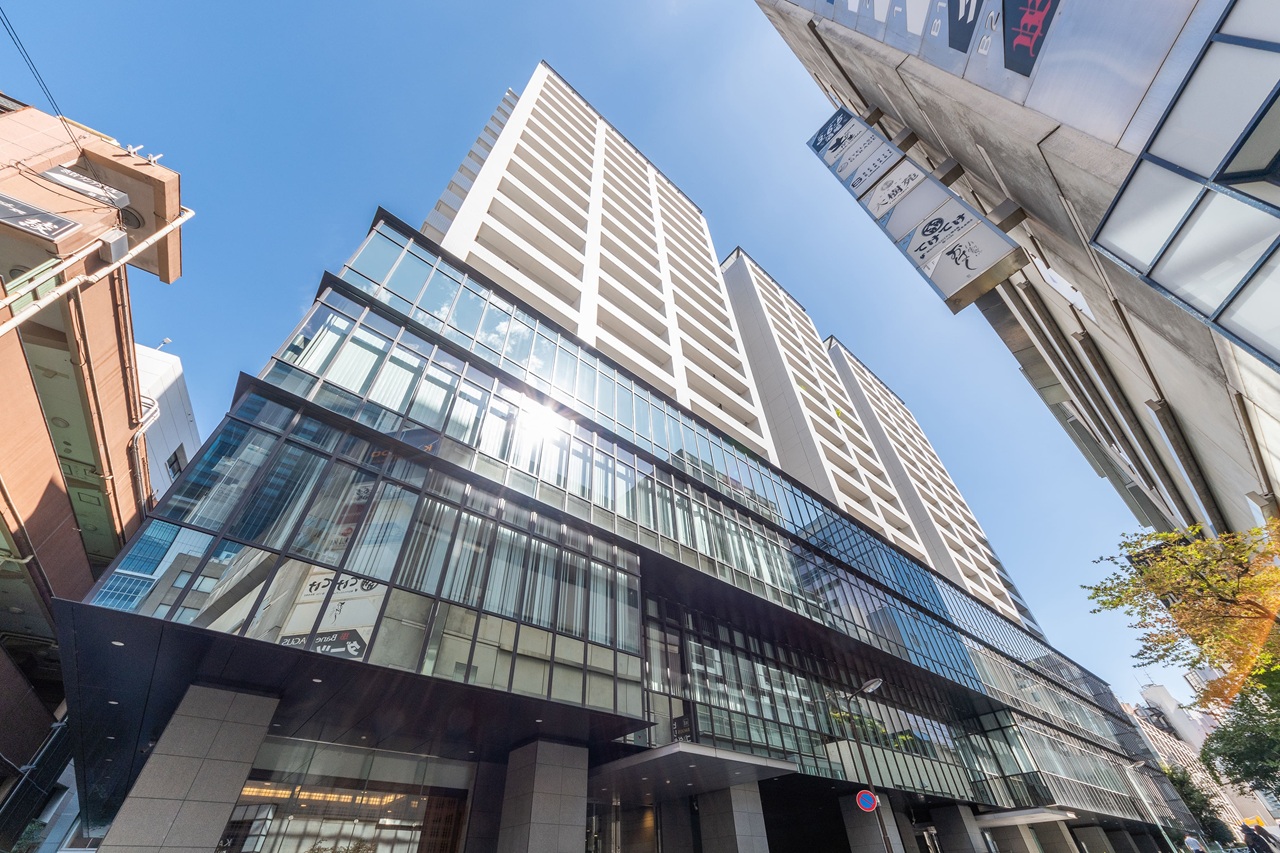 テラス渋谷美竹の外観写真（THE BRIDGE株式会社撮影）