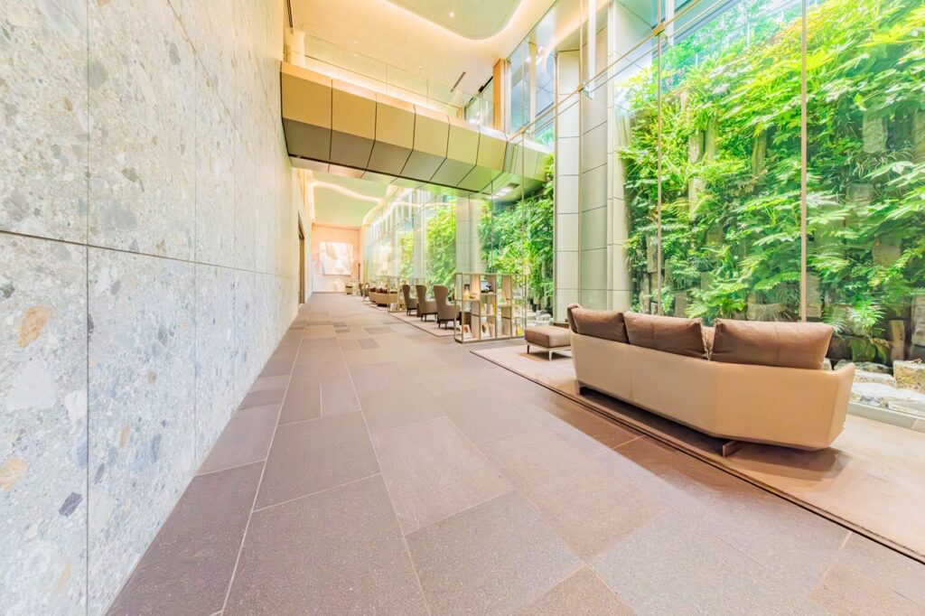 三田ガーデンヒルズの共有スペース写真|THE BRIDGE株式会社撮影