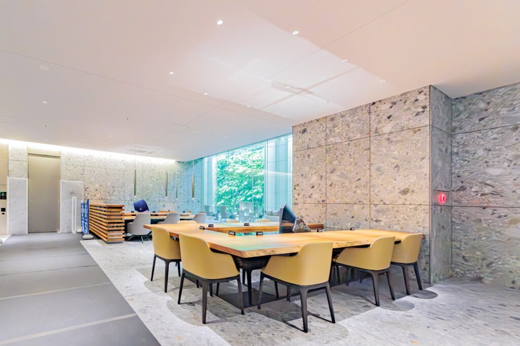 三田ガーデンヒルズの共有スペース写真|THE BRIDGE株式会社撮影