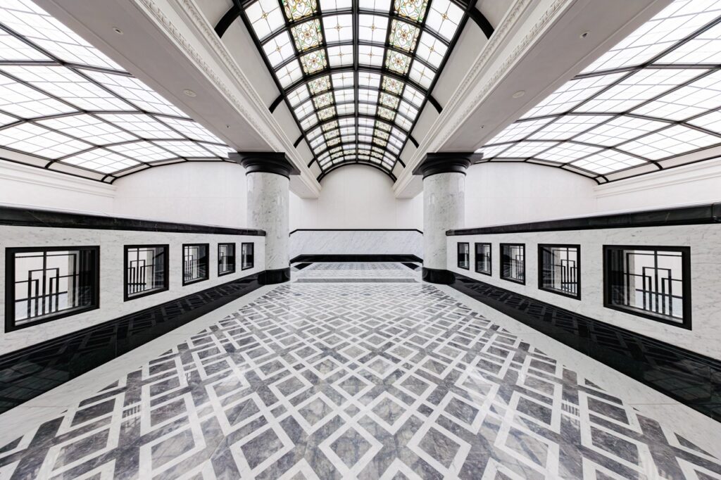 三田ガーデンヒルズの共有部分(ホール)写真|THE BRIDGE株式会社撮影